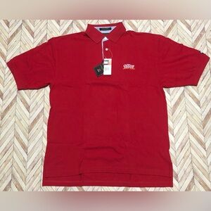 NWT Office Depot Tommy Hilfiger Employee Red Polo. Size XL